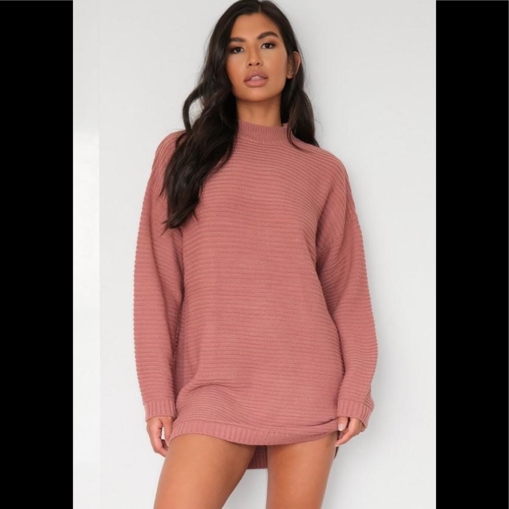 Misguided Sweater Dress Mini NWT